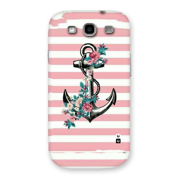 Floral Anchor Back Case for Galaxy S3 Neo