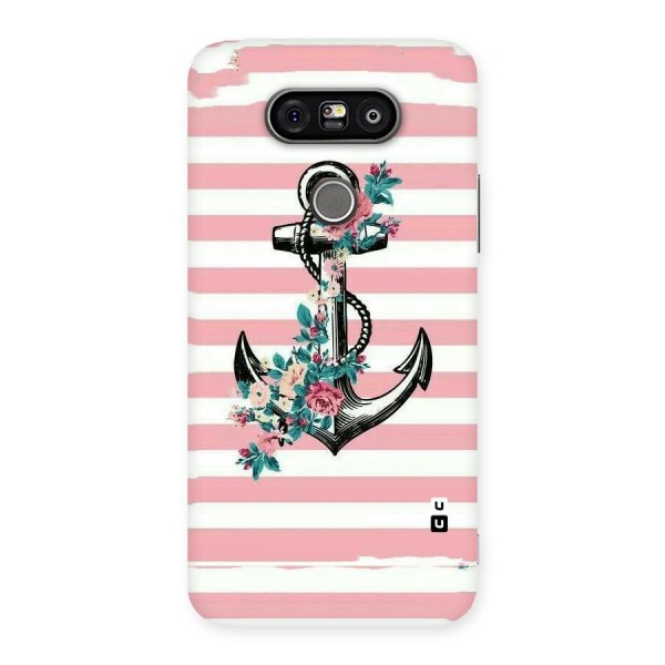 Floral Anchor Back Case for LG G5