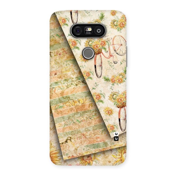 Floral Bicycle Back Case for LG G5