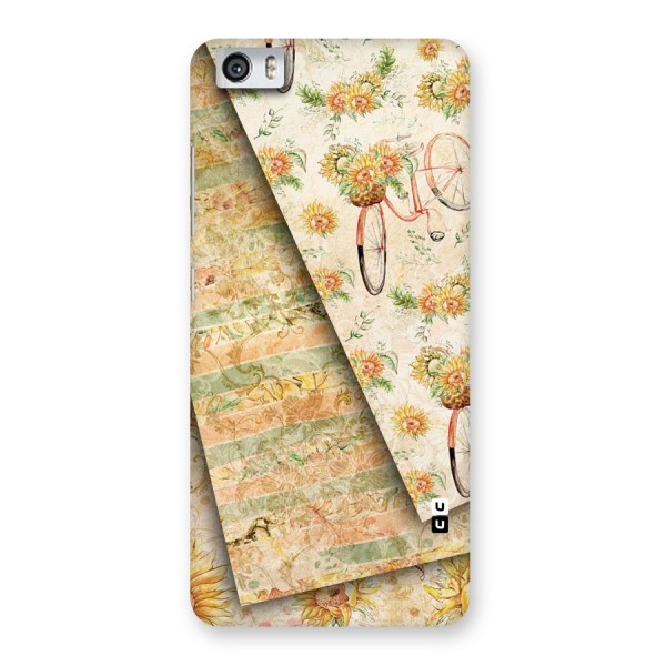 Floral Bicycle Back Case for Xiaomi Redmi Mi5