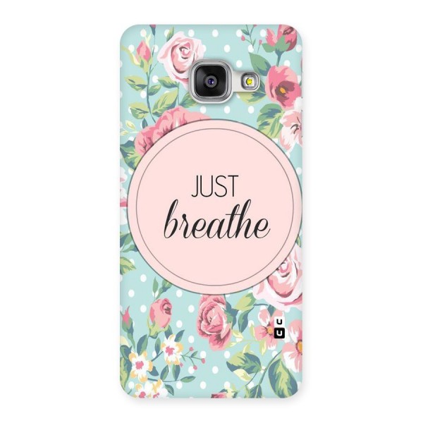 Floral Bloom Back Case for Galaxy A3 2016