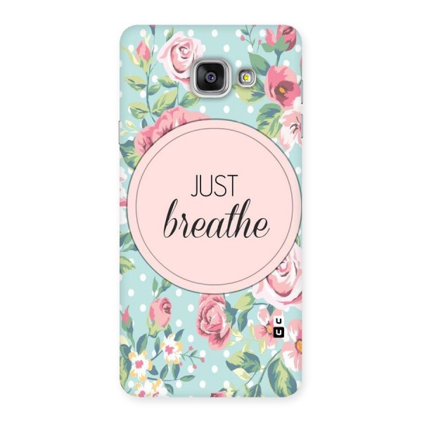 Floral Bloom Back Case for Galaxy A7 2016