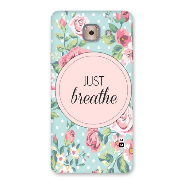 Floral Bloom Back Case for Galaxy J7 Max