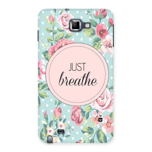 Floral Bloom Back Case for Galaxy Note