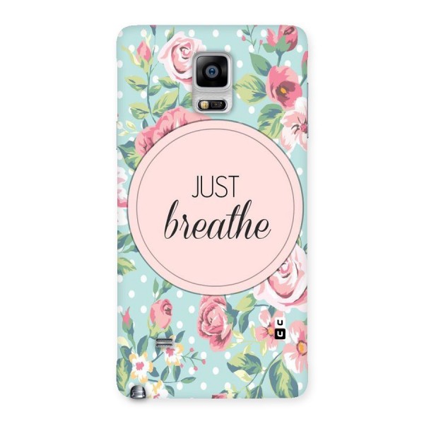 Floral Bloom Back Case for Galaxy Note 4