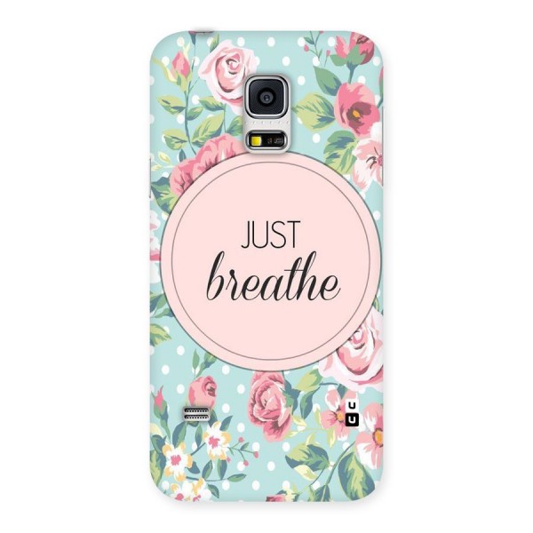 Floral Bloom Back Case for Galaxy S5 Mini