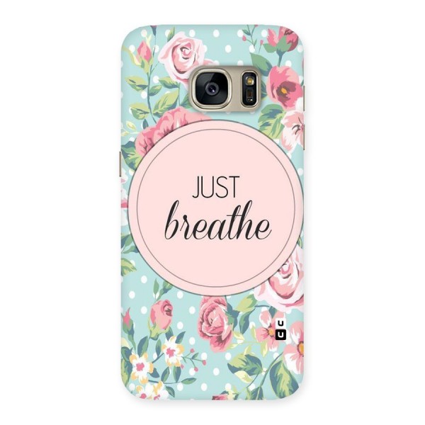 Floral Bloom Back Case for Galaxy S7