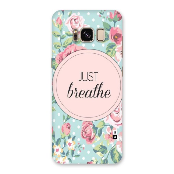 Floral Bloom Back Case for Galaxy S8