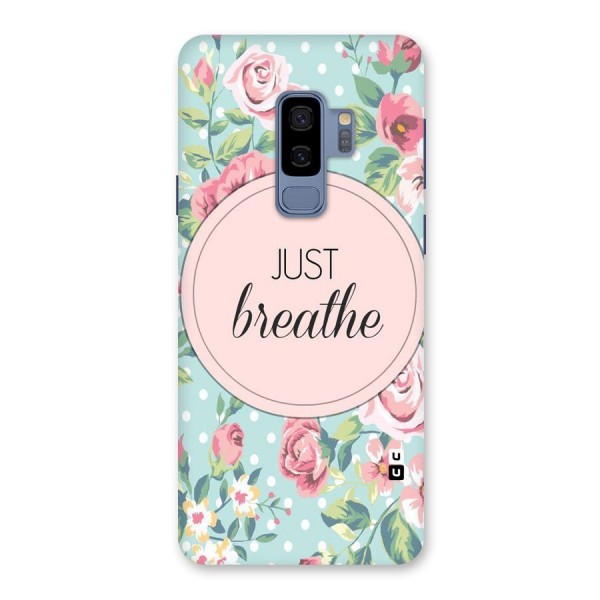 Floral Bloom Back Case for Galaxy S9 Plus