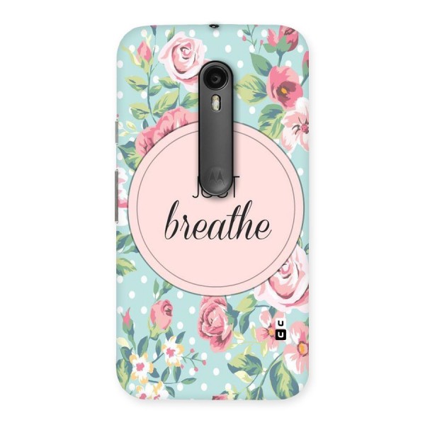 Floral Bloom Back Case for Moto G3