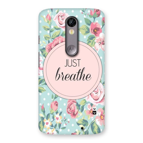 Floral Bloom Back Case for Moto X Force