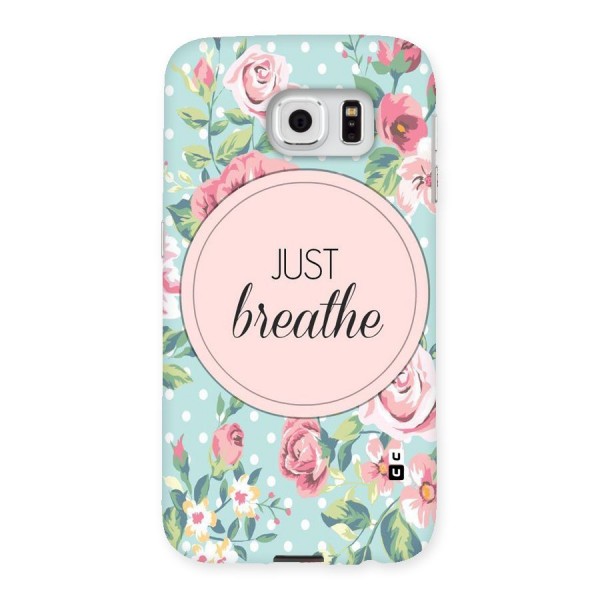 Floral Bloom Back Case for Samsung Galaxy S6