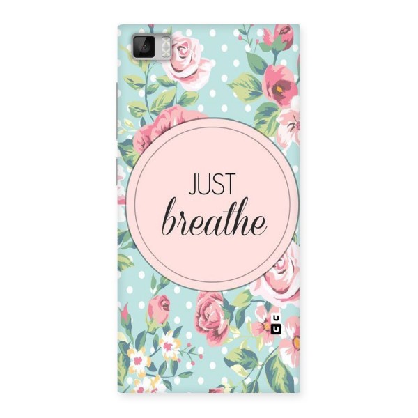 Floral Bloom Back Case for Xiaomi Mi3