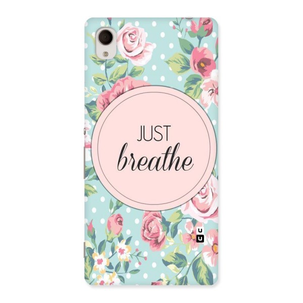 Floral Bloom Back Case for Xperia M4 Aqua