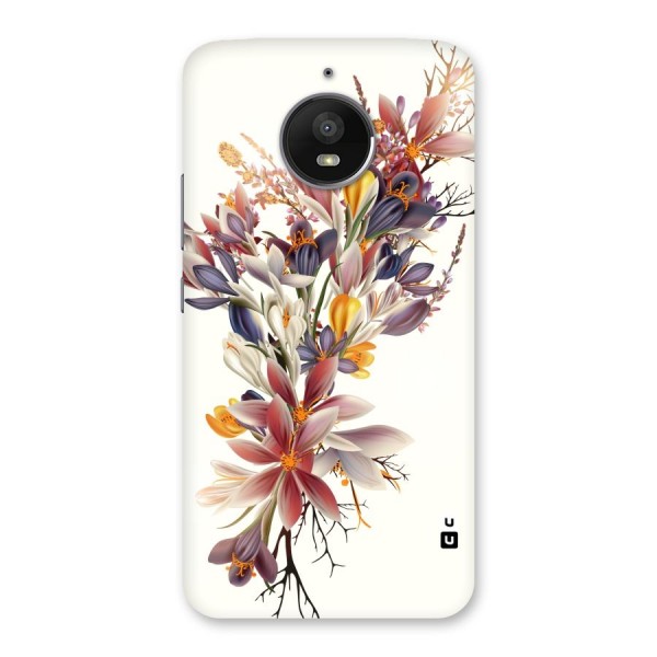 Floral Bouquet Back Case for Moto E4 Plus