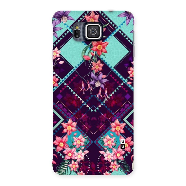 Floral Diamonds Back Case for Galaxy Alpha