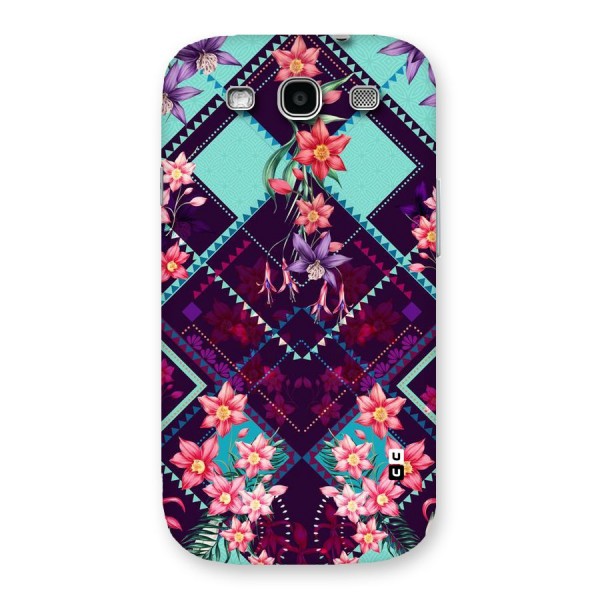 Floral Diamonds Back Case for Galaxy S3 Neo