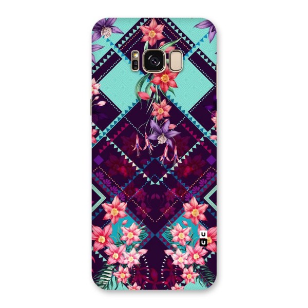 Floral Diamonds Back Case for Galaxy S8 Plus