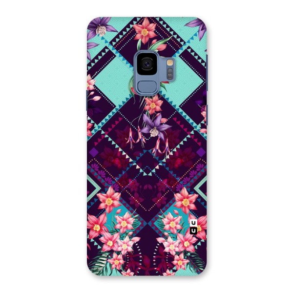 Floral Diamonds Back Case for Galaxy S9