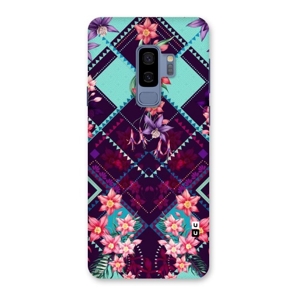 Floral Diamonds Back Case for Galaxy S9 Plus