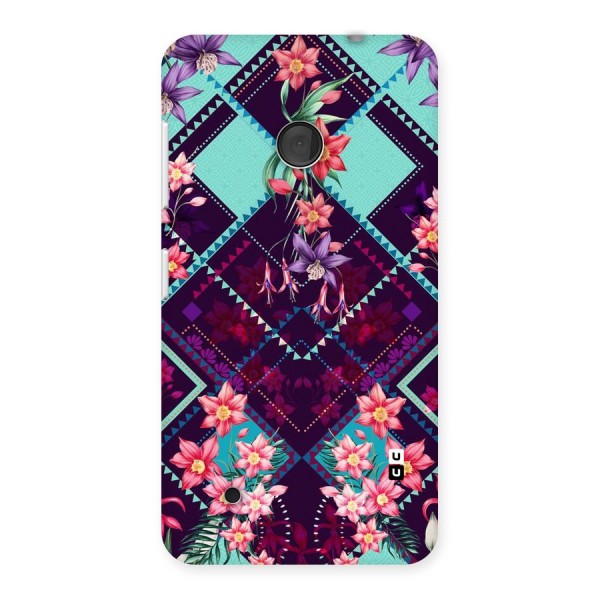 Floral Diamonds Back Case for Lumia 530