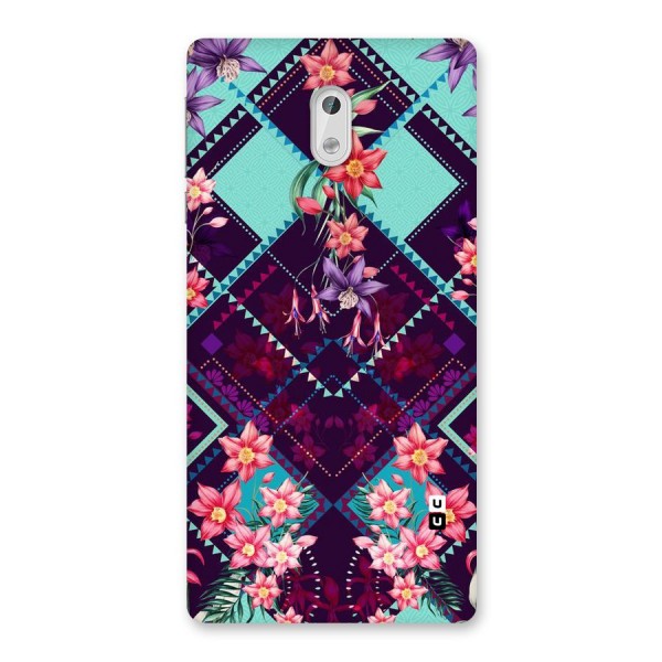 Floral Diamonds Back Case for Nokia 3