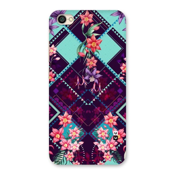 Floral Diamonds Back Case for Redmi Y1 Lite