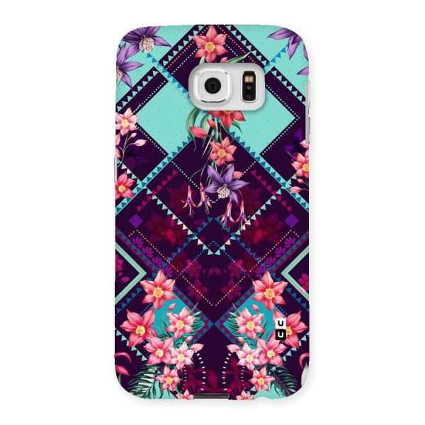 Floral Diamonds Back Case for Samsung Galaxy S6