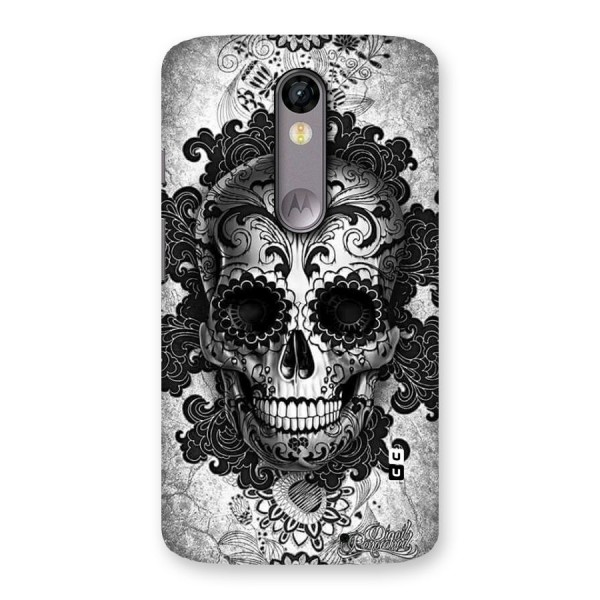 Floral Ghost Back Case for Moto X Force