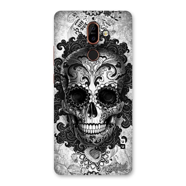 Floral Ghost Back Case for Nokia 7 Plus