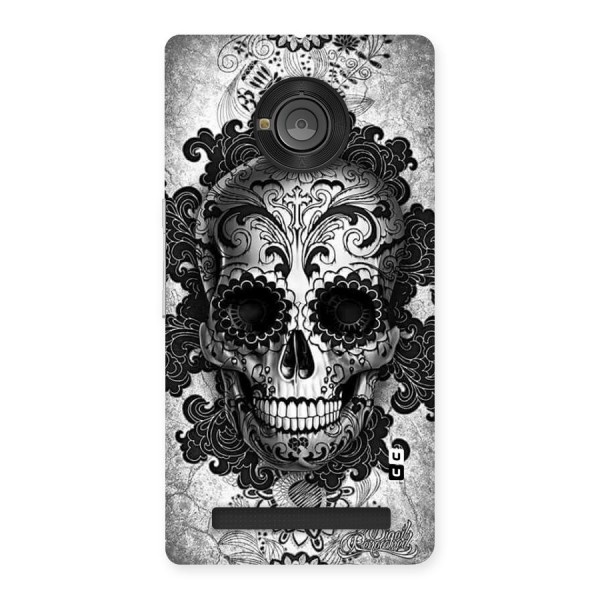 Floral Ghost Back Case for Yu Yuphoria