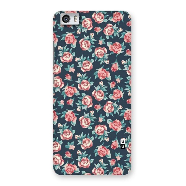 Floral Navy Bloom Back Case for Xiaomi Redmi Mi5