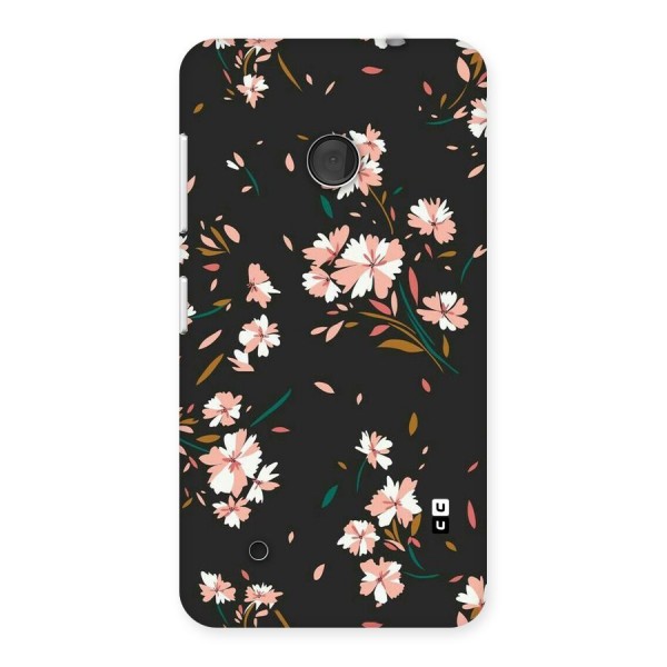 Floral Petals Peach Back Case for Lumia 530