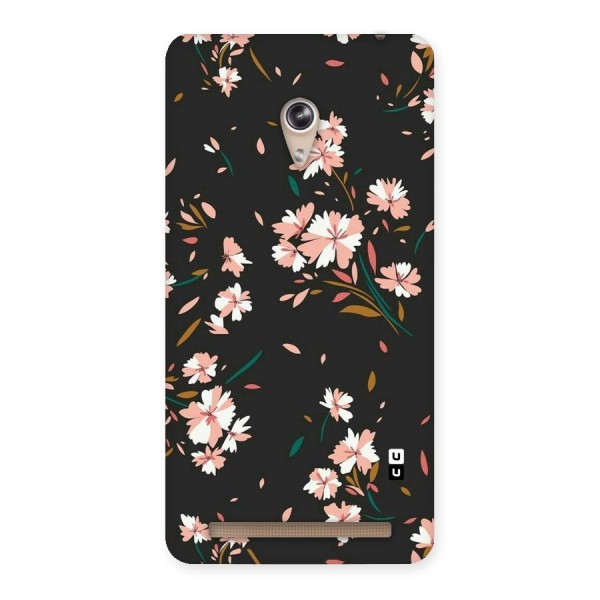 Floral Petals Peach Back Case for Zenfone 6