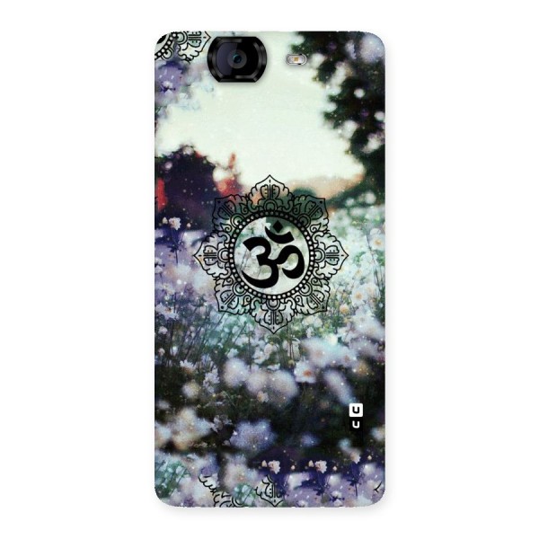 Floral Pray Back Case for Canvas Knight A350