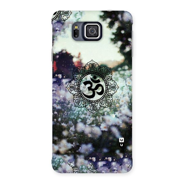 Floral Pray Back Case for Galaxy Alpha