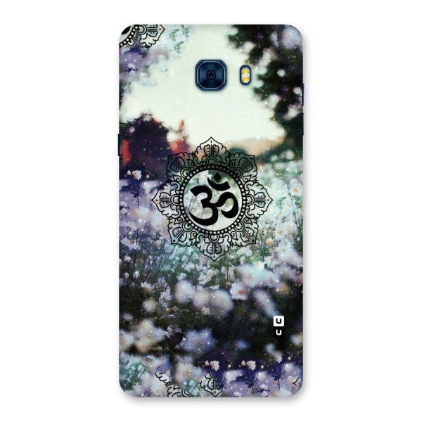 Floral Pray Back Case for Galaxy C7 Pro