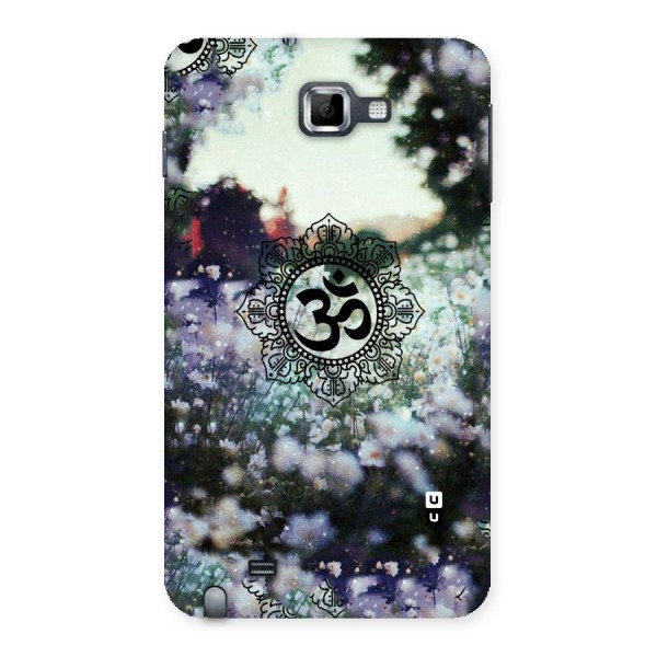 Floral Pray Back Case for Galaxy Note