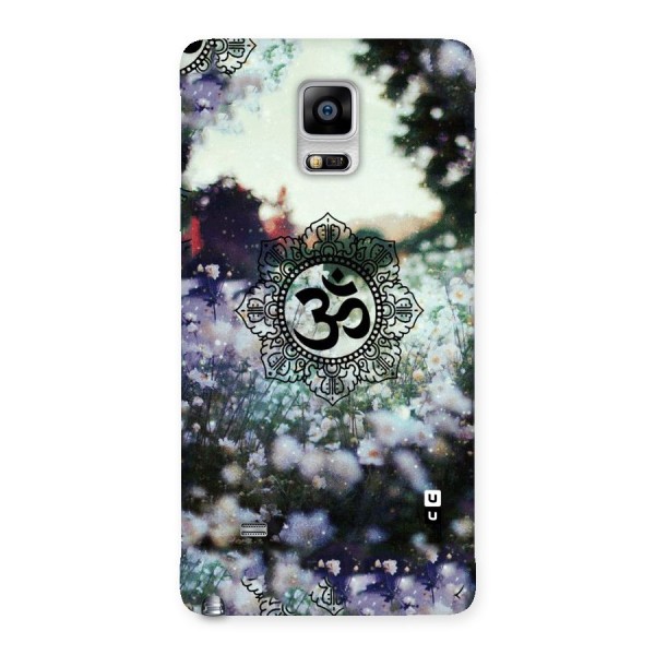 Floral Pray Back Case for Galaxy Note 4