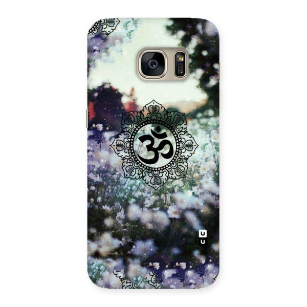 Floral Pray Back Case for Galaxy S7