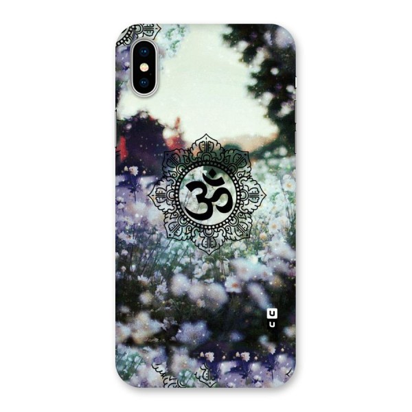 Floral Pray Back Case for iPhone X