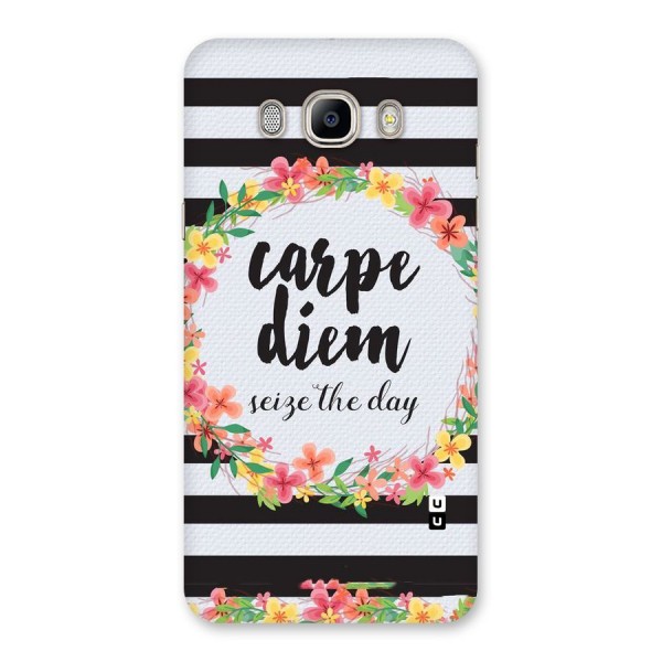 Floral Seize The Day Back Case for Galaxy On8