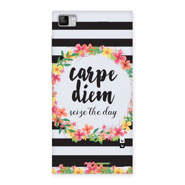 Floral Seize The Day Back Case for Xiaomi Mi3