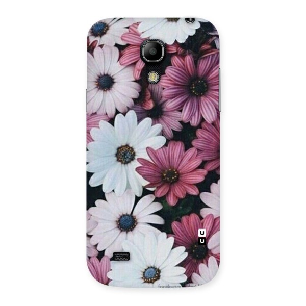 Floral Shades Pink Back Case for Galaxy S4 Mini