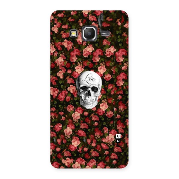 Floral Skull Love Back Case for Galaxy Grand Prime