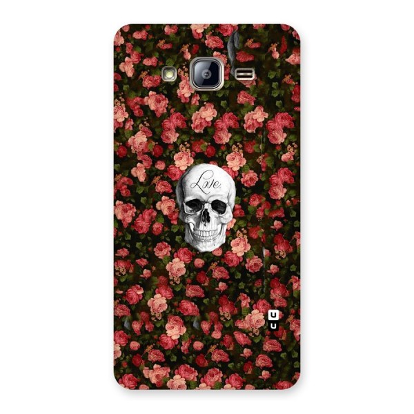 Floral Skull Love Back Case for Galaxy On5