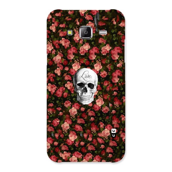 Floral Skull Love Back Case for Samsung Galaxy J5