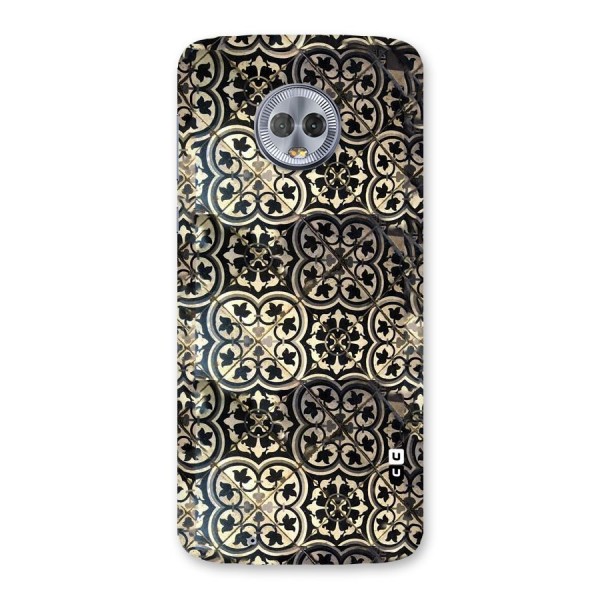 Floral Tile Back Case for Moto G6