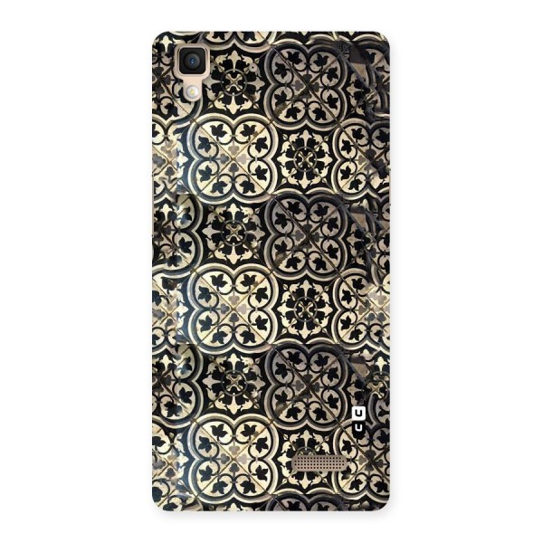 Floral Tile Back Case for Oppo R7