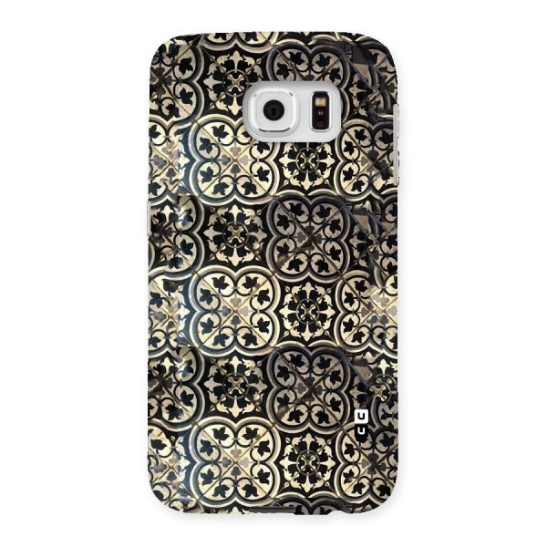 Floral Tile Back Case for Samsung Galaxy S6